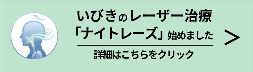 いびきのレーザー治療 ナイトレーズ