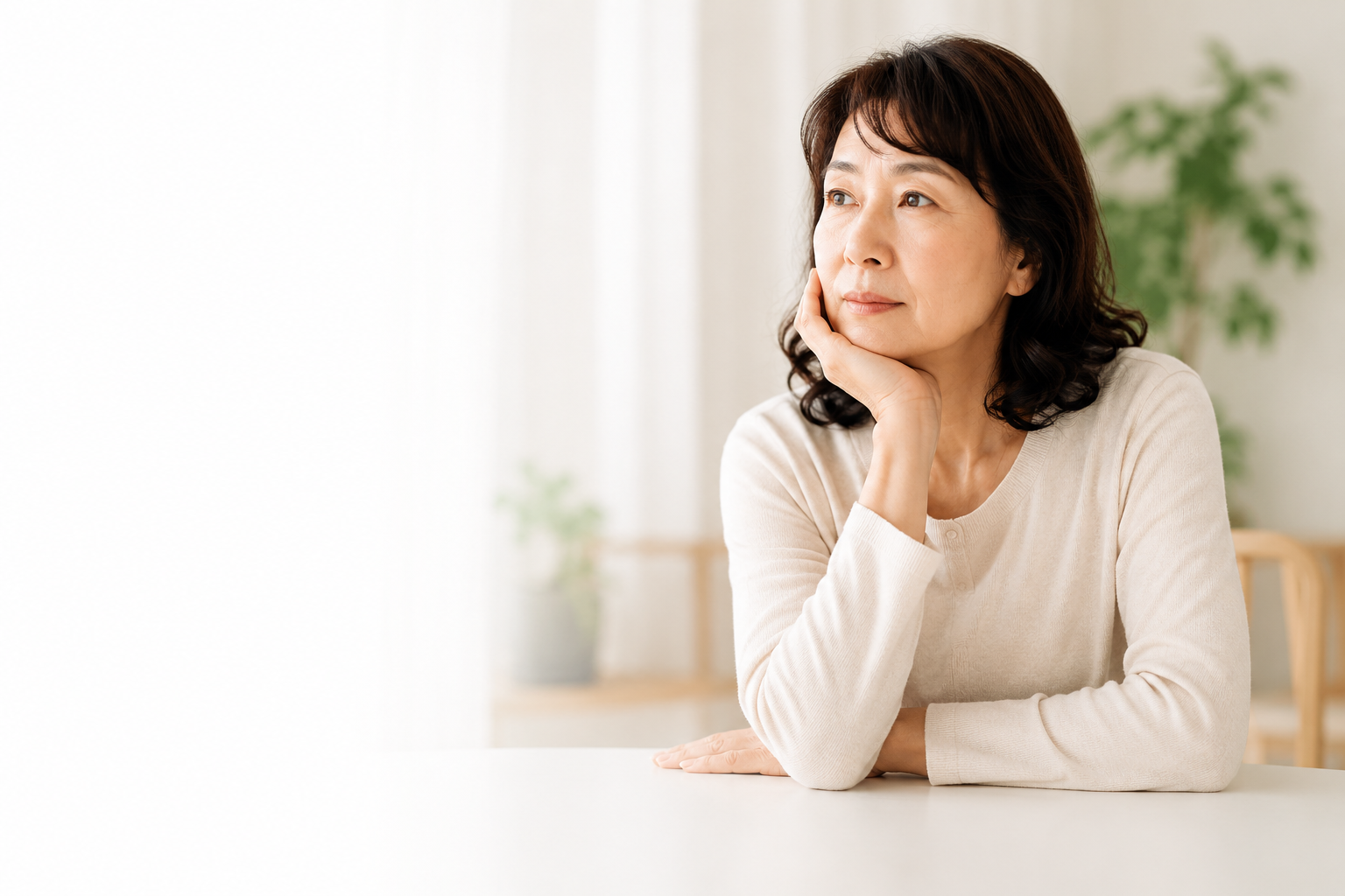いびきが気になり始めた女性